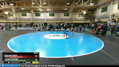 112 lbs Quarterfinal - Collin Fleck, Gorilla Wrestling Club, Inc. vs Cohen Racine, DAKOTA RATTLERS WRESTLING CLUB