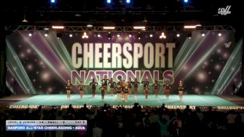 Sanford All-Star Cheerleading - Aqua [2026 L2 Junior - D2 - Small - B Day 2] 2026 CHEERSPORT National All Star Cheerleading Championship