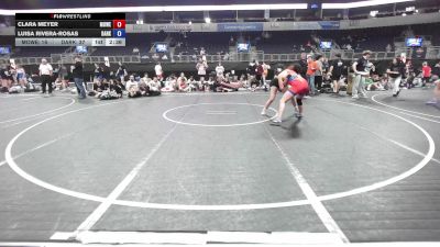 154 lbs 3rd Place - Clara Meyer, MoWest Wild Dragons vs Luisa Rivera-Rosas, Darkhorse WC