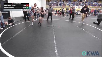 96 lbs Quarterfinal - Aaron Delgado, Prime Wrestling vs Pryor Myers, Cushing Tigers
