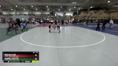 75 lbs Semifinal - Nolan Liles, Rabbit Wrestling Club vs Roger Caputo, Rabbit Wrestling Club