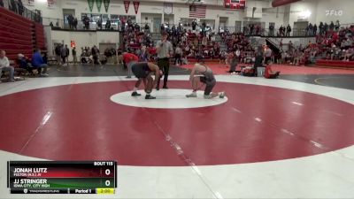 165 lbs Cons. Round 1 - Jonah Lutz, Fulton (H.S.) JV vs JJ Stringer, Iowa City, City High