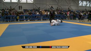 Sarah Frazao Camargos vs Izsák Anna Vivien 2026 IBJJF European Kids