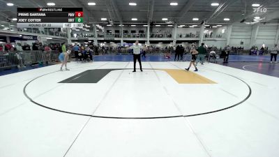 88 lbs Round Of 32 - Prins Santana, Providence BTS vs Joey Cotter, Southside WC