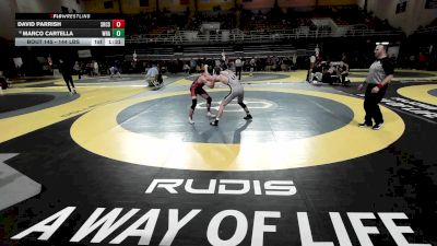 144 lbs Round Of 32 - David Parrish, Strong Rock Christian School vs Marco Cartella, Western Reserve Academy