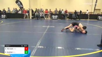102 lbs Consolation - Derek Worstell, Upper St. Clair vs Ezra Swisher, Bellefonte
