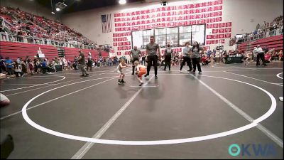 43 lbs Round Of 16 - James Somers, Lexington Wrestling Club vs Everett Collard, Standfast