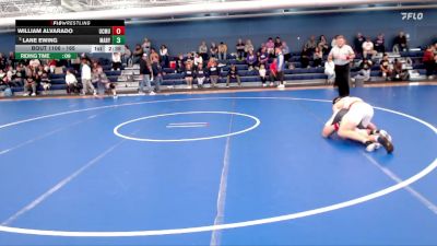 165 lbs Champ. Round 2 - Lane Ewing, Mary vs William Alvarado, Colorado Mesa University