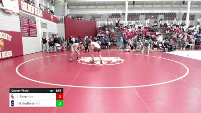 157 lbs Quarterfinal - Isaac Fayer, Cardinal Gibbons vs Brodie Bedford, All Saints Episcopal