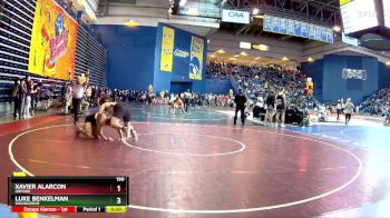 190 lbs Cons. Round 1 - Luke Benkelman, Woodgrove vs Xavier Alarcon, Oxford