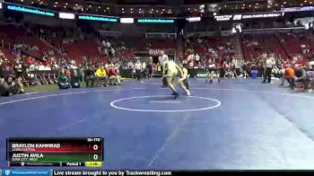 3 lbs Cons. Round 2 - Justin Avila, Iowa City, West vs Braylon Kammrad, Lewis Central