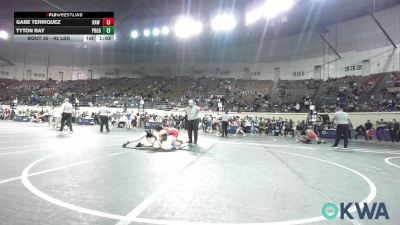 92 lbs Quarterfinal - Gabe Terriquez, Raw Wrestling Club vs Tyton Ray, Prodigy Elite Wrestling