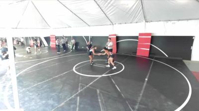 110 lbs Cons. Round 2 - Isabella Dyer, Eastvale Elite Wrestling vs Alina Torres, Villa Park High School