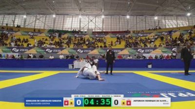 JEFFERSON HENRIQUE DE OLIVEIRA vs GENILSON DE CARVALHO SARAIVA 2026 FPJJ Circuito Paulista GI Etapa 3