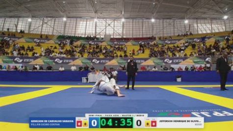 JEFFERSON HENRIQUE DE OLIVEIRA vs GENILSON DE CARVALHO SARAIVA 2026 FPJJ Circuito Paulista GI Etapa 3