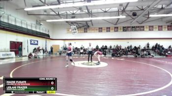 148 lbs Cons. Round 3 - Maizie Fugate, College Of The Redwoods vs Leilani Frazer, Santa Rosa College