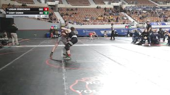 167-D3 Quarterfinal - Cody Ogren, Ironwood Ridge High School vs Logan Zebrowski, Coconino High School
