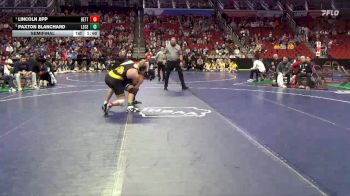 3A-215 lbs Semifinal - Lincoln Jipp, Bettendorf vs Paxton Blanchard, Lewis Central