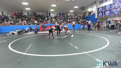 67 lbs Rr Rnd 5 - Keegan Davis, Morris Wrestling Association vs Cayden Chiles, Bristow Elementary Wrestling Club