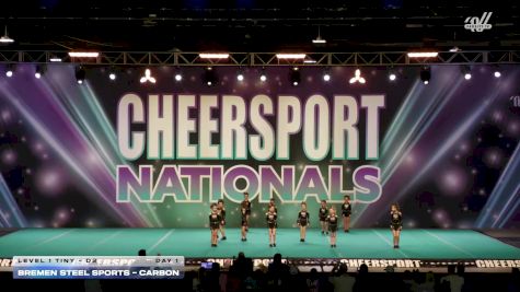 Bremen Steel Sports - Carbon [2026 L1 Tiny - D2 Day 1] 2026 CHEERSPORT National All Star Cheerleading Championship