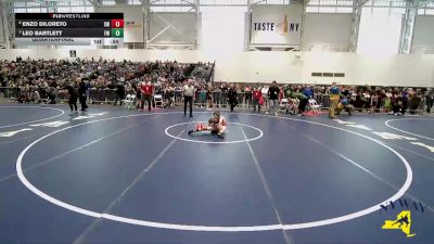 88 lbs Quarterfinal - Leo Bartlett, Fulton Wrestling vs Enzo Diloreto, Xtreme Wrestling