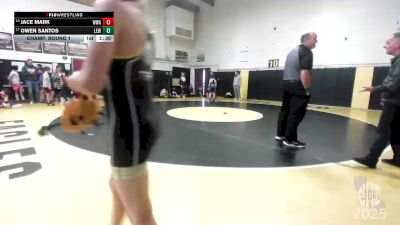 89 lbs Champ. Round 1 - Owen Santos, Livermore Elite WC vs Jace Mark, Wright Wrestling Academy