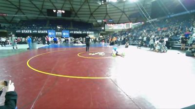 132 lbs Cons. Round 3 - Michael Johnston, Thurston County Wrestling Club vs Rueben Ortiz, Steelclaw Wrestling Club