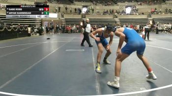 133 Championship Bracket Cons. Round 3 - Aryan Karimnejad, Eastview vs Gabe Robb, Owatonna