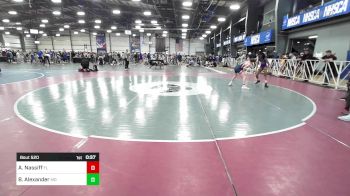 95 lbs Consi Of 32 #2 - Alexander Nassiff, FL vs Bradley Alexander, MD