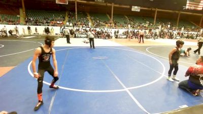 86 lbs Rr Rnd 3 - Dominic Arguello, Taos Jr WC vs Jude Morales, West Mesa Jr WC