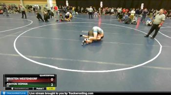 138 lbs Quarterfinal - Braxten Westendorf, IA vs Ashton Homan, OH