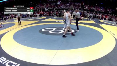 D3-126 lbs Cons. Round 2 - Colton Nixon, Martins Ferry vs Bodee Miller, Oak Harbor