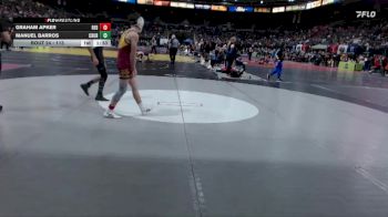 113 lbs Champ. Round 1 - Manuel Barros, Churchill County vs Graham Apker, Redmond