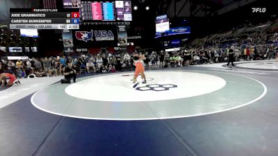 132 lbs Cons. Sub-rd Of 32 - Jude Grammatico, CT vs Carsten Burkemper, MO