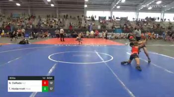 80 lbs Prelims - Nico DeRado, Roman Legion Wrestling Elem vs TJ Mcdermott, PA Alliance Blue