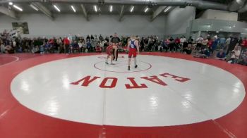 126 lbs Champ. Round 2 - Aiden Redublado, Centaurus vs Edward Hallberg, Cherry Creek