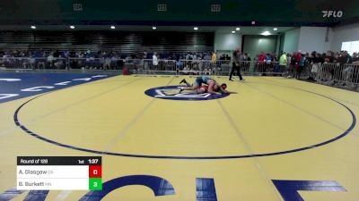 165 lbs Round Of 128 - Antoine Glasgow, GA vs Bryce Burkett, MN