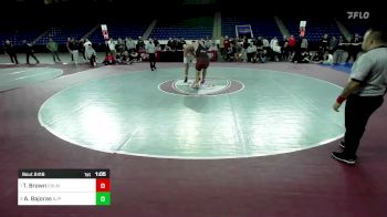 285 lbs Final - Thomas Brown, Chelmsford vs Alex Bajoras, Saint John's Prep