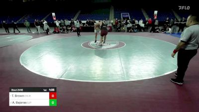 285 lbs Final - Thomas Brown, Chelmsford vs Alex Bajoras, Saint John's Prep