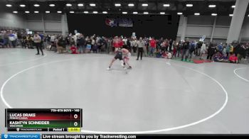 140 lbs Champ. Round 1 - Kashtyn Schneider, Wisconsin vs Lucas Drake, Pennsylvania