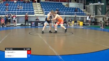 182 lbs Cons 16 #2 - Christopher Bennett, Ohio vs Cade Miller, Oregon