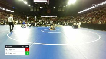 157 lbs Consolation - Brian Leon, Eleanor Roosevelt vs Beau Priest, Bakersfield
