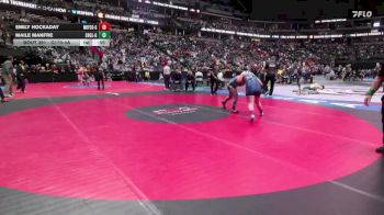 G170-4A 5th Place Match - Emily Hockaday, Moffat County Girls vs Maile Manfre, Englewood High School Girls