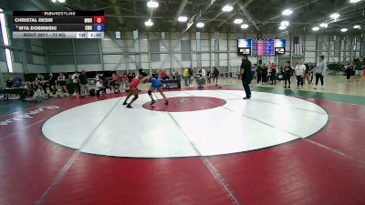 73 kg 7th Place Match - Christal Desir, M80 Wrestling Club vs Mya Dobrinski, Cowboy Wrestling Club