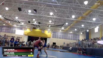 150 lbs 3rd Place Match - Sam Sharum, New Albany High School vs Yamen Aode, Tupelo High School