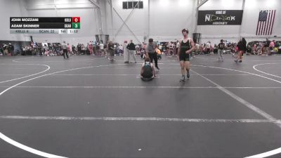 132 lbs Finals (8 Team) - Adam Skinner, Scanlan vs John Mozzani, Kraken Blue
