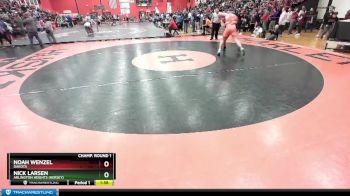 215 lbs Champ. Round 2 - Noah Wenzel, DAKOTA vs Nick Larsen, Arlington Heights (HERSEY)