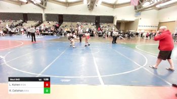 184-H lbs Round Of 16 - Lior Kohen, RedNose Wrestling School vs Ryan Callahan, Ocean City