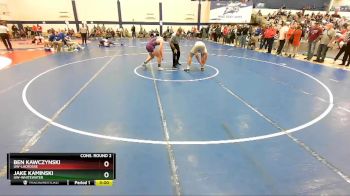 197 lbs Cons. Round 2 - Ben Kawczynski, UW-LaCrosse vs Jake Kaminski, UW-Whitewater