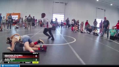 95 lbs Placement (4 Team) - Grayson Stuchell, Carolina Reapers vs Alex Price, Eastside